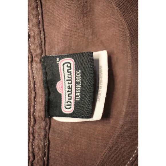 Vintage Aerosmith Route of All Evil Concert T-Shirt Brown Graphic Band Tee Men’s - Picture 4 of 7